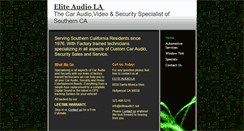 Desktop Screenshot of eliteaudio1.net